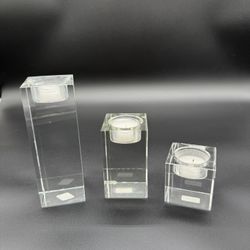 Crate And Barrel Tea Light Candle Holder 