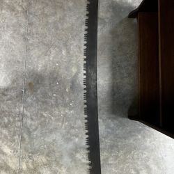 Antique Cross Saw