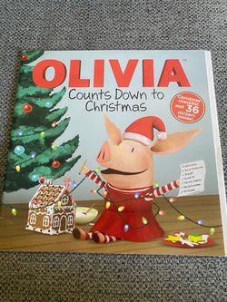 Olivia Nickelodeon book with stickers