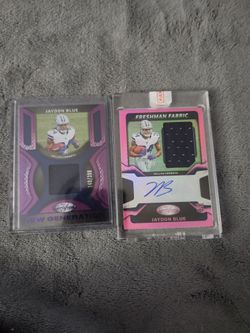Jaydon Blue Rookie cards