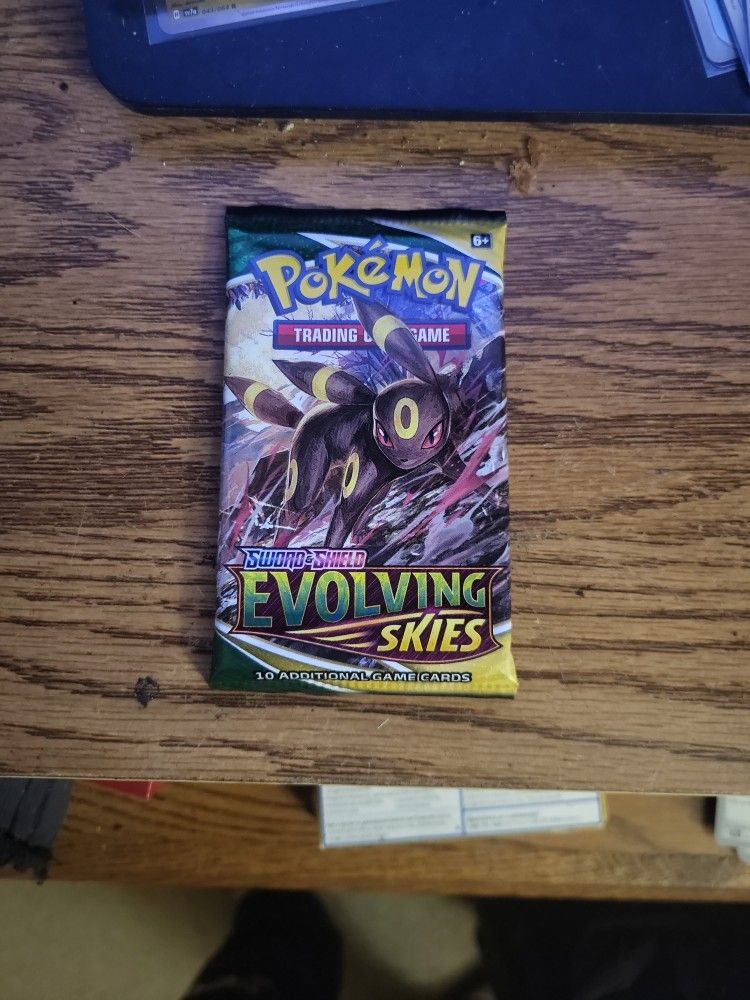 Pokemon EVOLVING SKIES UMBERON PACK ART
