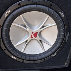 12" Subwoofer And Amp 1500w 
