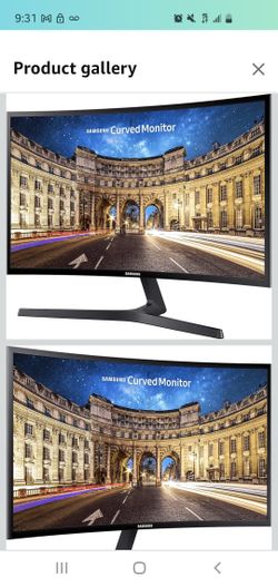Samsung C27F396FHN 27 Curved LED LCD Monitor
