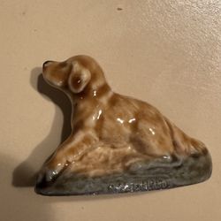 Vintage Dog From Tea Box