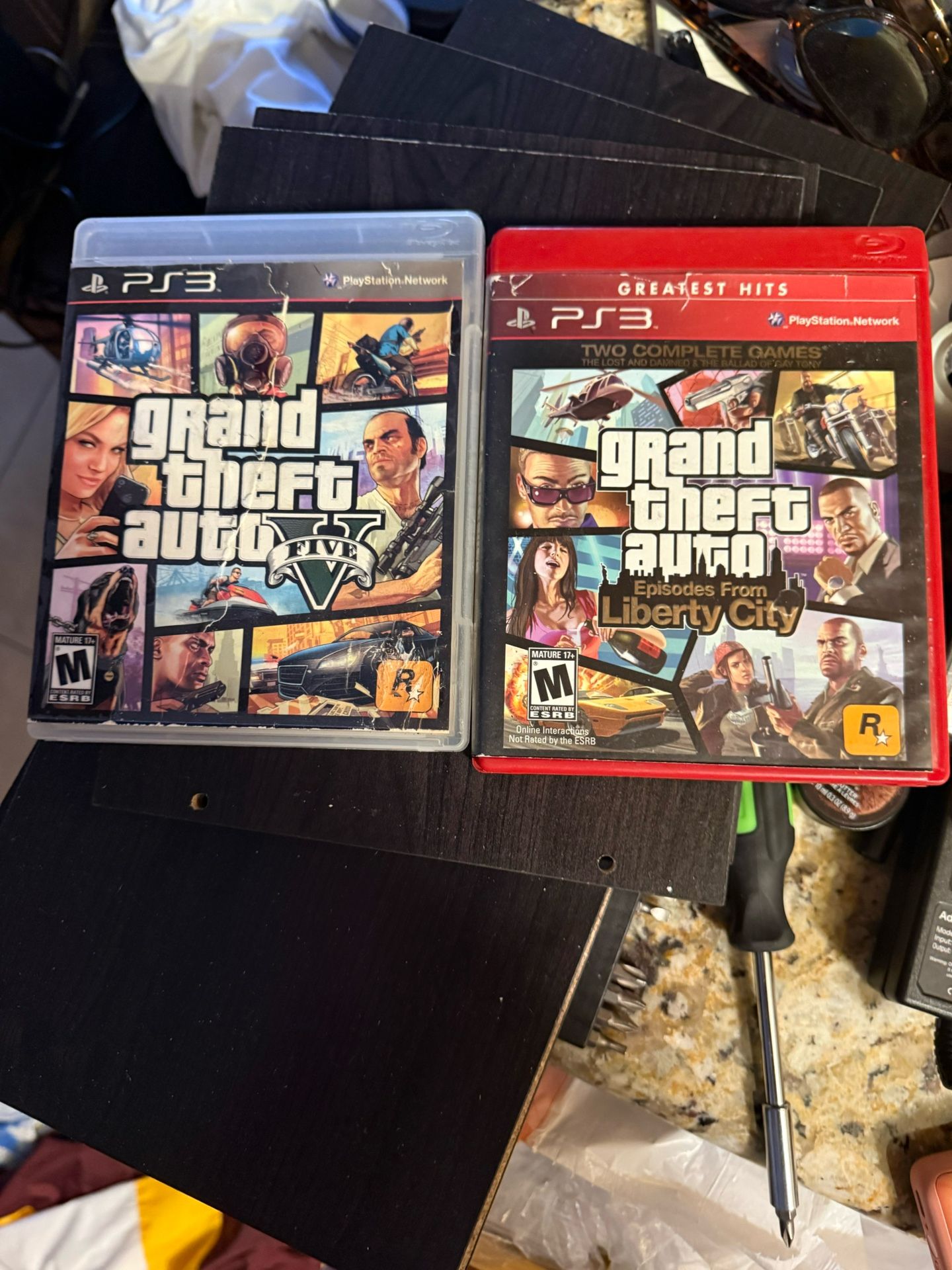 GTA 4 & 5 PS3