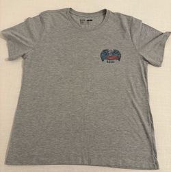 5.11 Large Gray T-Shirt American Flag Eagle Graphic (L)