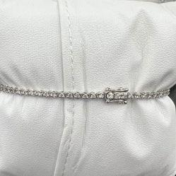 Diamond Tennis Bracelet  18K White Gold, 2CT Natural Bracelet