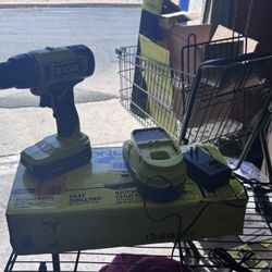 Brand New 18v RYOBI Drill