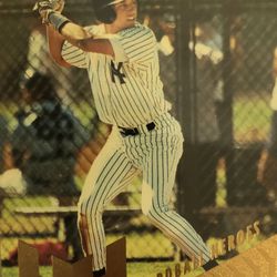 1996 Derek Jeter Rookie Pinnacle Hardball Heroes #279 Excellent