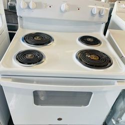 Ge white stove 
