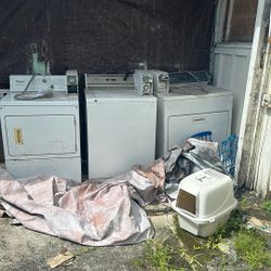 Coin Operated Washer And 2 Dryers Not Working 