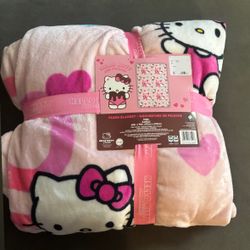 Hello Kitty V-Day Blanket