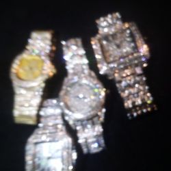 Celebrity Rapper Collection Pack Four Pieces Lab Australian Stones