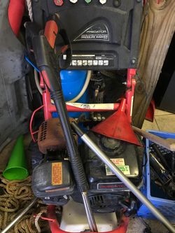 Pressure washer needs work