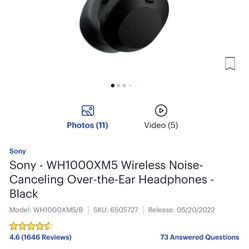 Sony M5 headphones 