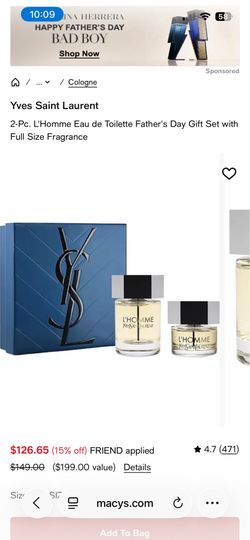 yves saint laurent cologne