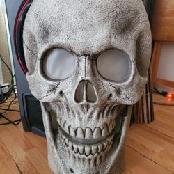 Large ashland motion sensored sound skull 