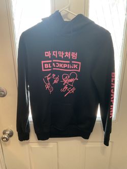 Black pink sweater