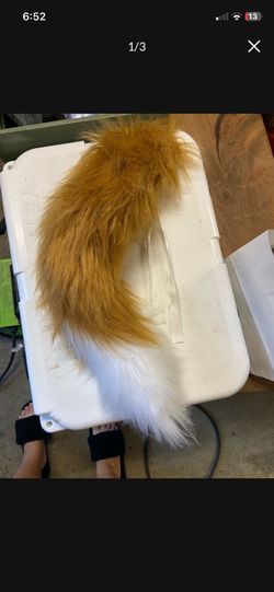 LOW PRICE MOVING- CUSTOM FURRY TAIL NEW