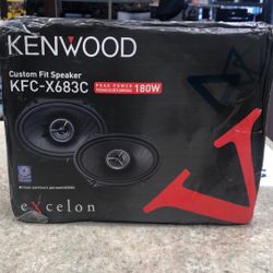 Kenwood Excelon KFC-X683C 6X8 Speakers NIB (70488266)