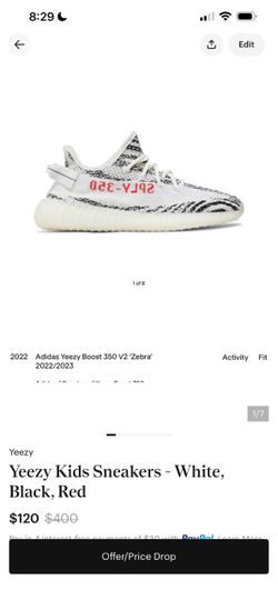 Yeezy Zebra