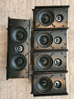 Definitive Technology  Pro Cinema 600 home theater speaker system black gloss