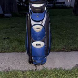 Blue White And Black Tour Edge Geo Max Sports Pro Golf Bag