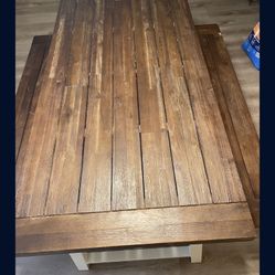 Dining Room Table With Bench/Relocation Give Away