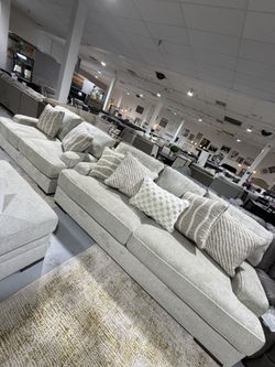 High Profile Sofa + Loveseat Set 