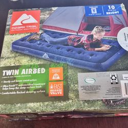 Twin air bed ozark trail outdoor equipment