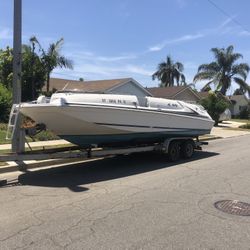 24’ deck boat - project boat