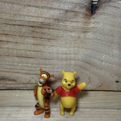 Disney Winnie the Pooh & Tigger 2” Figures Caketoppers 