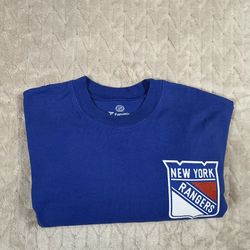 NHL New York Rangers Spirit Jersey Size Medium Fanatics Cotton