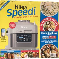 Ninja Speedi Rapid Cooker and Air Fryer 6qt. 14 in 1 Functions 