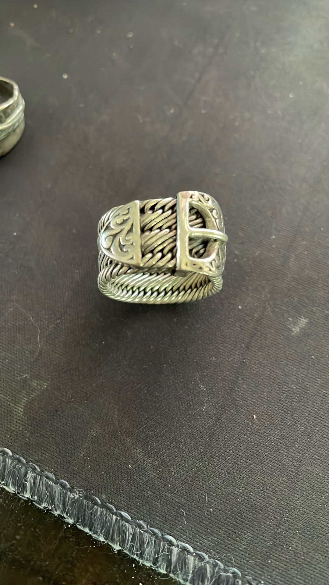 2 Silpada Rings Silver Size 8