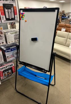 Magnetic Whiteboard Easel with Stand