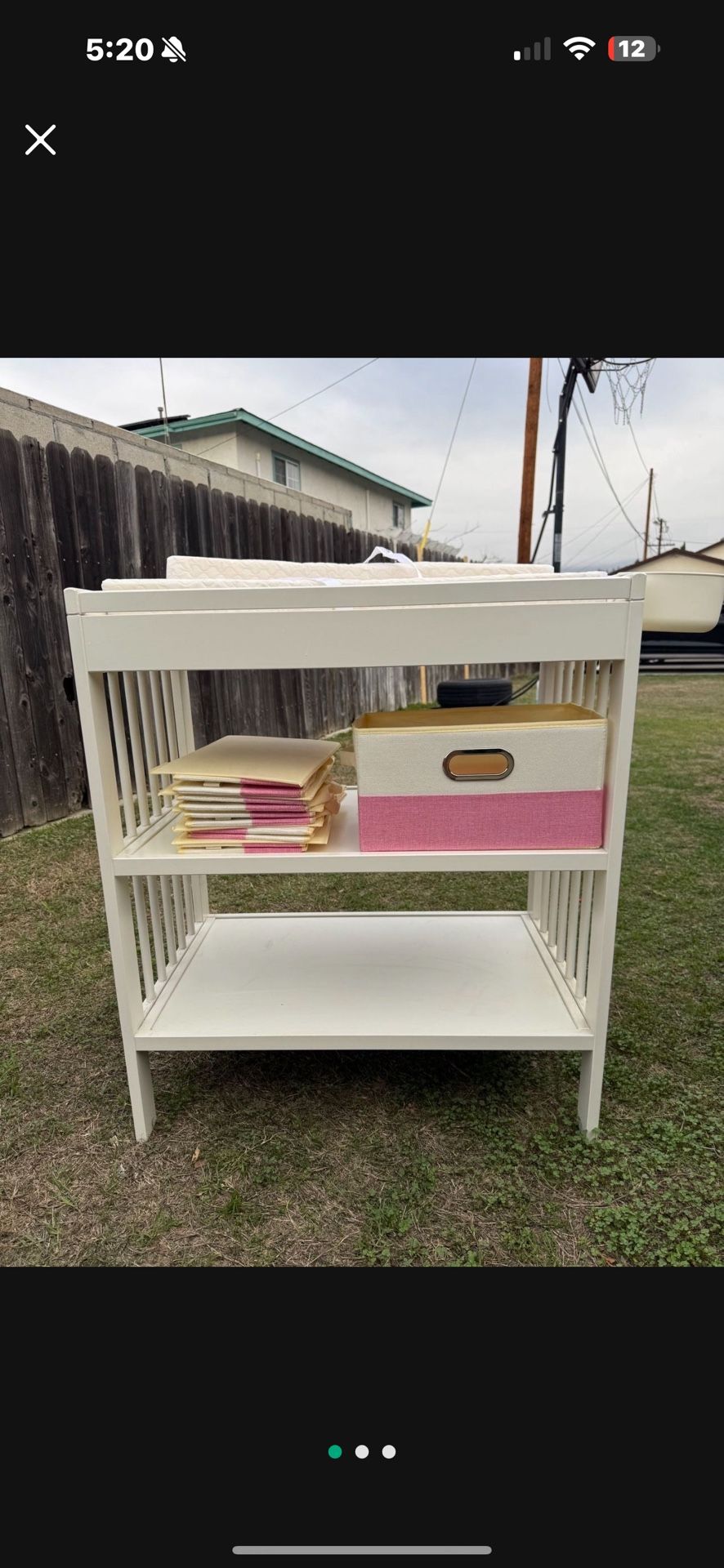 Baby Changing Table