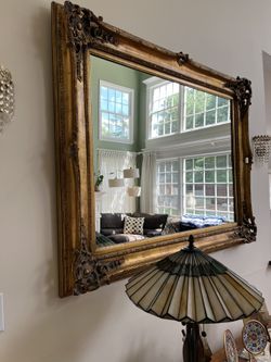 Antique Gold Mirror