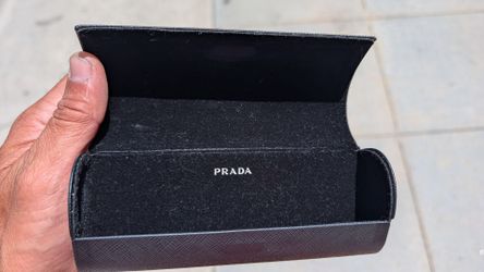 Prada sunglass case good condition eyeglass sunglasses eyeglasses hardcase