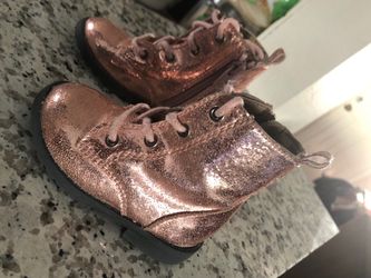 Baby Gap Sparkle Pink Boots