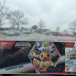 Pokemon Prismatic Evolutions Sam’s Club Exclusive Surprise Box + Booster Bundle