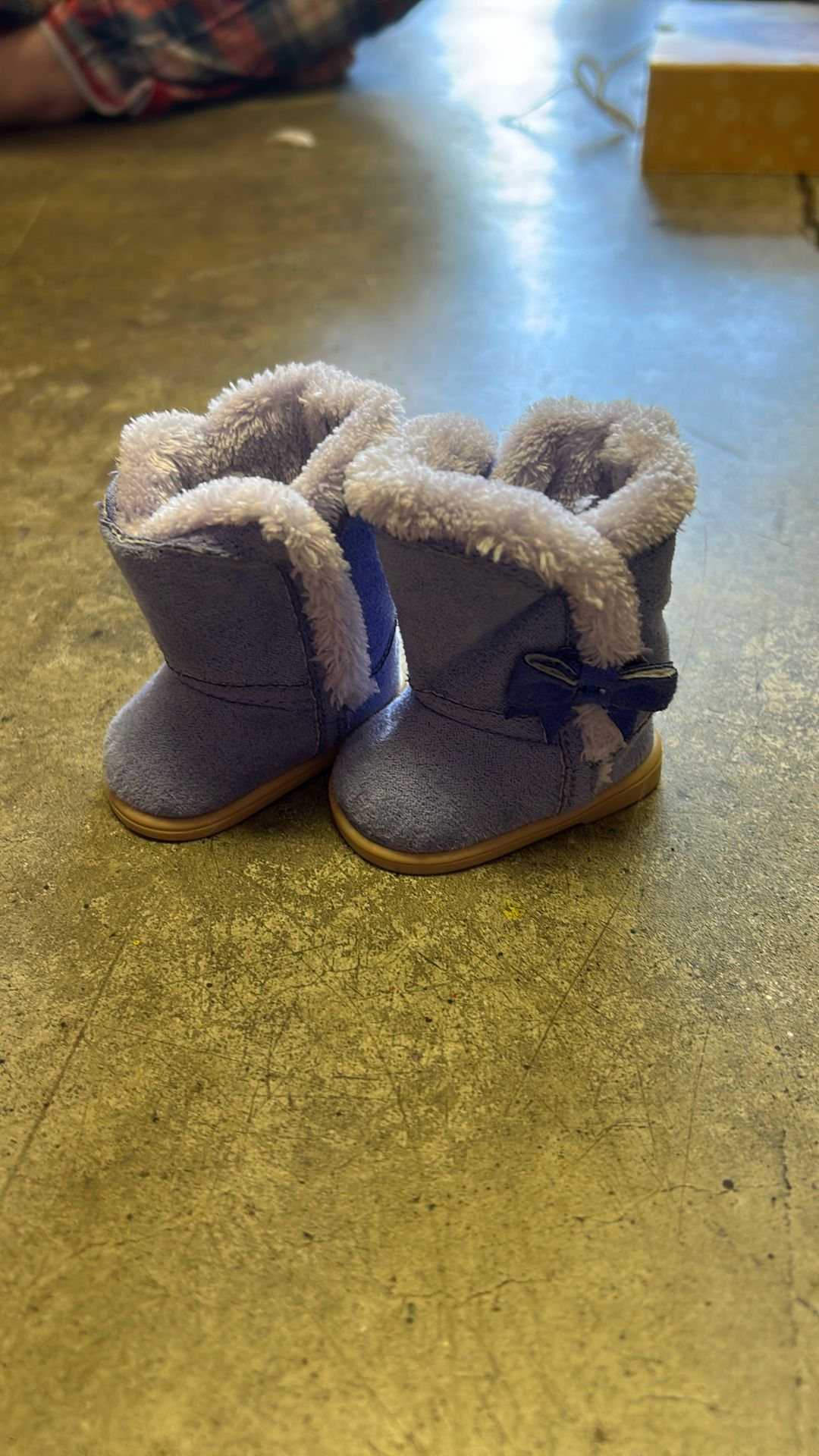 American Girl Doll Shearling Boots