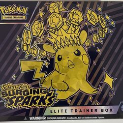 Pokemon Surging Sparks Elite Trainer Box ETB Sealed!