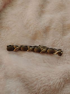 Gold-Tone Braided Link Bracelet