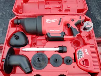 Milwaukee M12 Cordless Drain Cleaning Airsnake Air Gun Kit with (1) 2.0Ah Battery, Toilet Attachments
 $300

Milwaukee 
Dewalt 
Makita