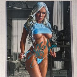 Scarlett Bordeaux signed 8x10 photo WWE AEW