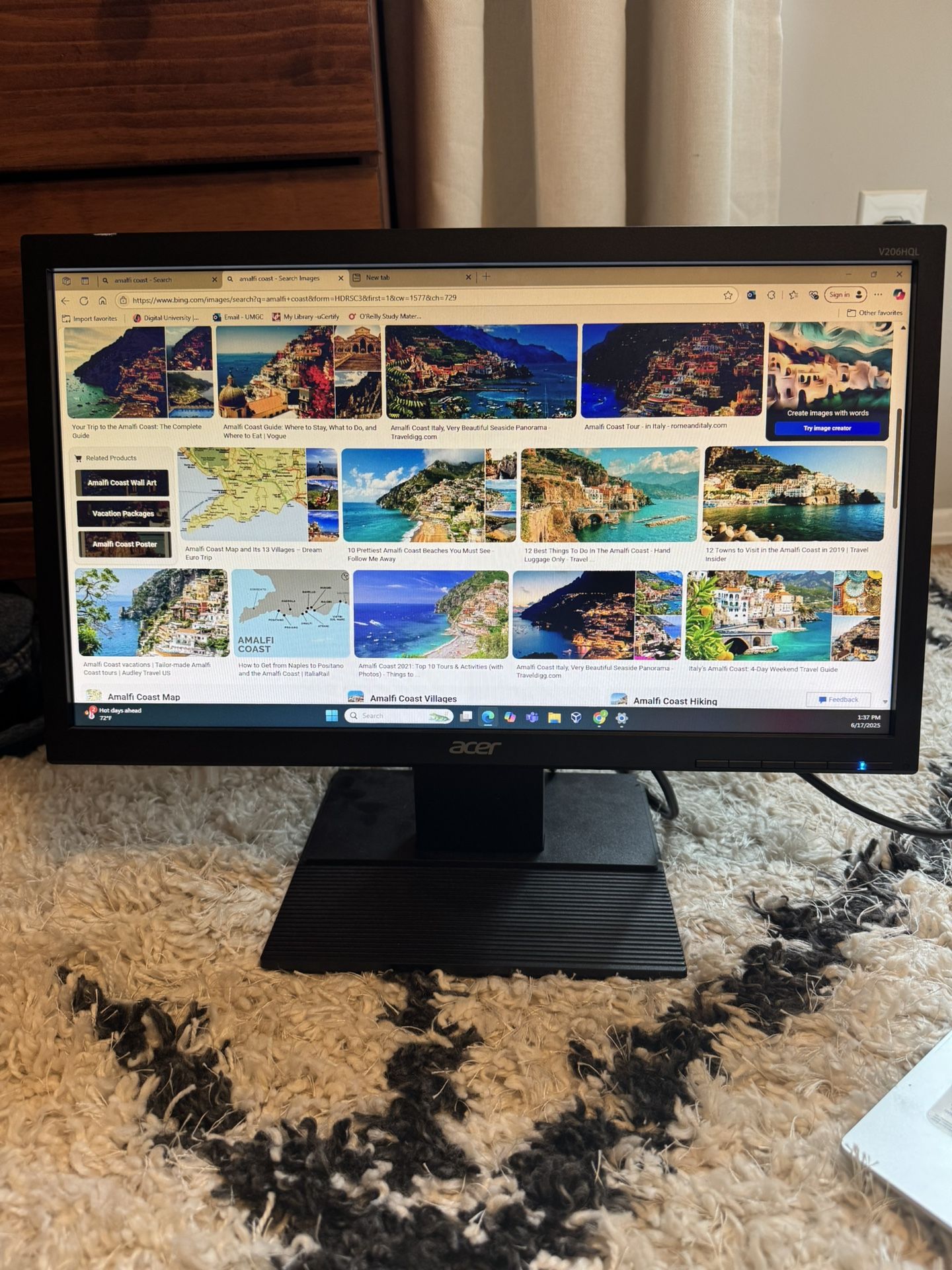 19.5” Acer Monitor