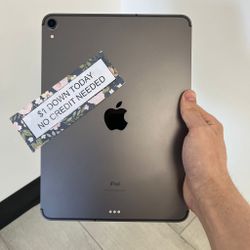 Apple iPad Pro 11" 1st Gen Tablet -90 Day Warranty-$1 DOWN-NO Credit Needed