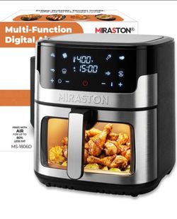 Air fryer with visual window