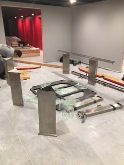 Pool table /re- cover /move /re-bumper /install